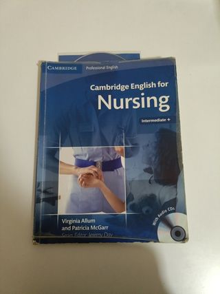 Libro de Cambridge english for nursing 