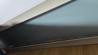 Puerta corredera cristal madera