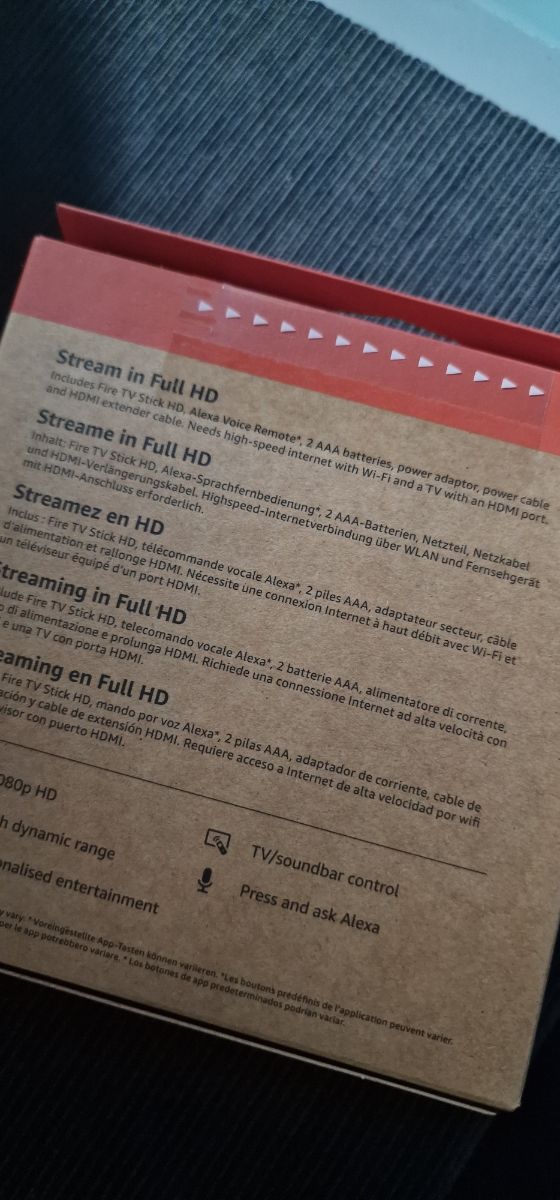 Amazon Fire TV Stick HD 8GB