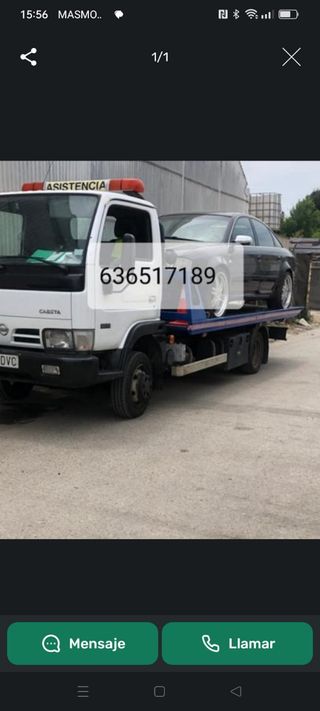 Servicio grúa porta coche 