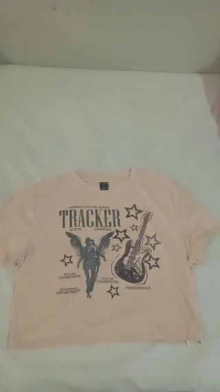 Top beige  ángel - Talla L