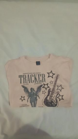 Top beige  ángel - Talla L