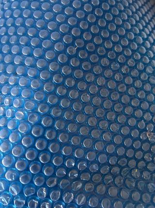 Cobertor piscina  ovalada - Azul de 400 micras