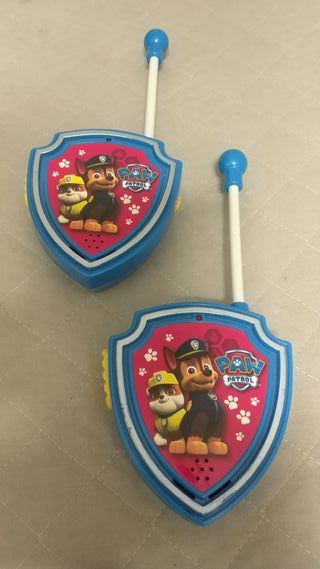 Walkie Talkies Patrulla Canina