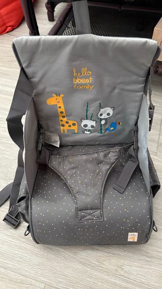 Trona viaje bbest Lux Jirafa Gris