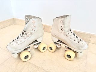 Patines Oxelo blancos/rosas