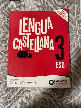 libro lengua castellana 3 ESO