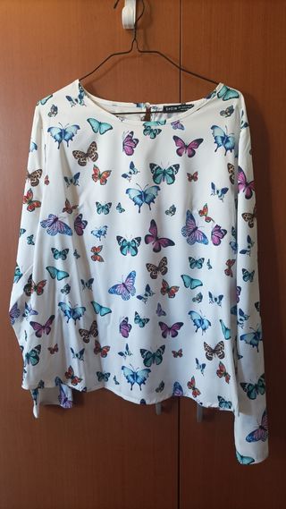 Blusa Shein mariposas - T-L