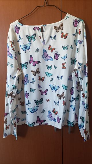 Blusa Shein mariposas - T-L