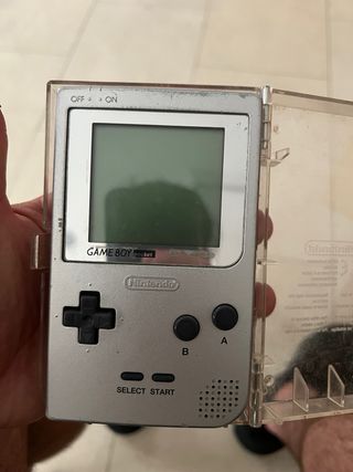 Game Boy Pocket - Plata