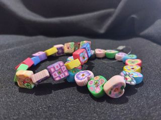 Pulseras multicolor