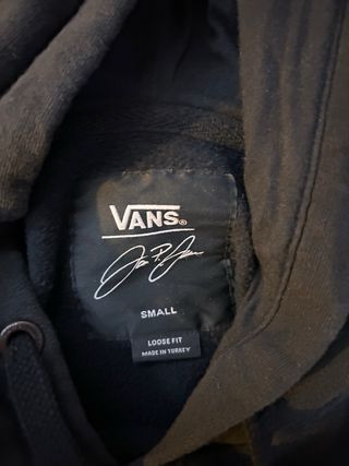 Sudadera Vans negra talla S