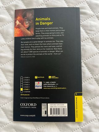 Oxford Bookworms Factfiles: Animals in Danger: ...