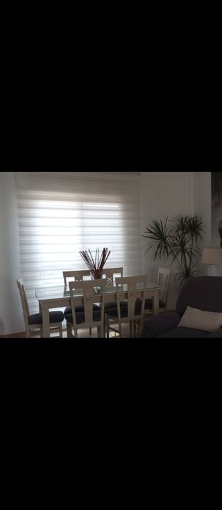 Mesa comedor 6 sillas - Blanca