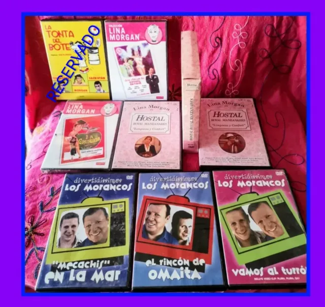 DVDS LINA MORGAN Y LOS MORANCOS/1X1,5 €/3X2€/
