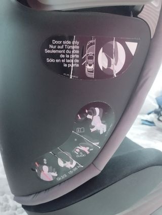 Silla coche grupo 2/3