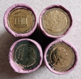 2€ Grecia - Monedas varios años