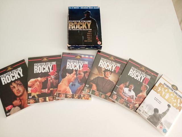 Colección completa de Rocky - DVD ingles y hindi