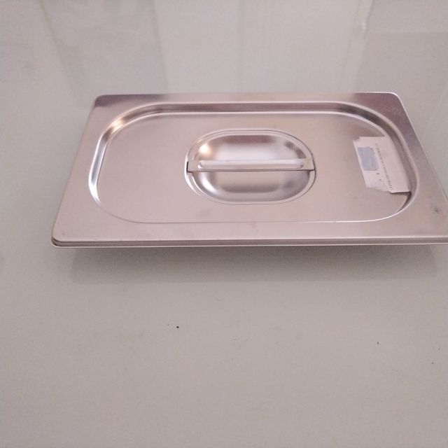 Coperchio vaschetta gastronomia inox