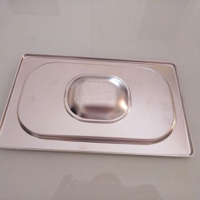 Coperchio vaschetta gastronomia inox