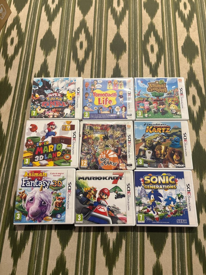 Imagen de Juegos Nintendo 3DS - 12 juegos
