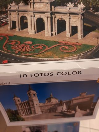 Cartoline Madrid: 10 foto color