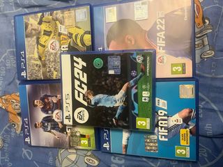 5 giochi FIFA PS4/PS5: 16, 17, 19, 22, 24