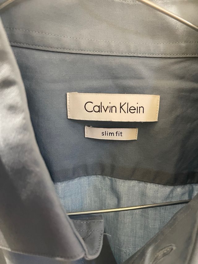 Camicia Calvin Klein celeste tg.M