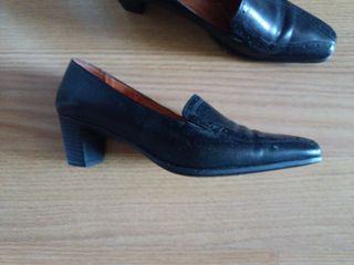 Zapatos Pitillos negros tacón