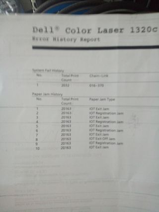 Impresoras laserjet Dell 1320c
