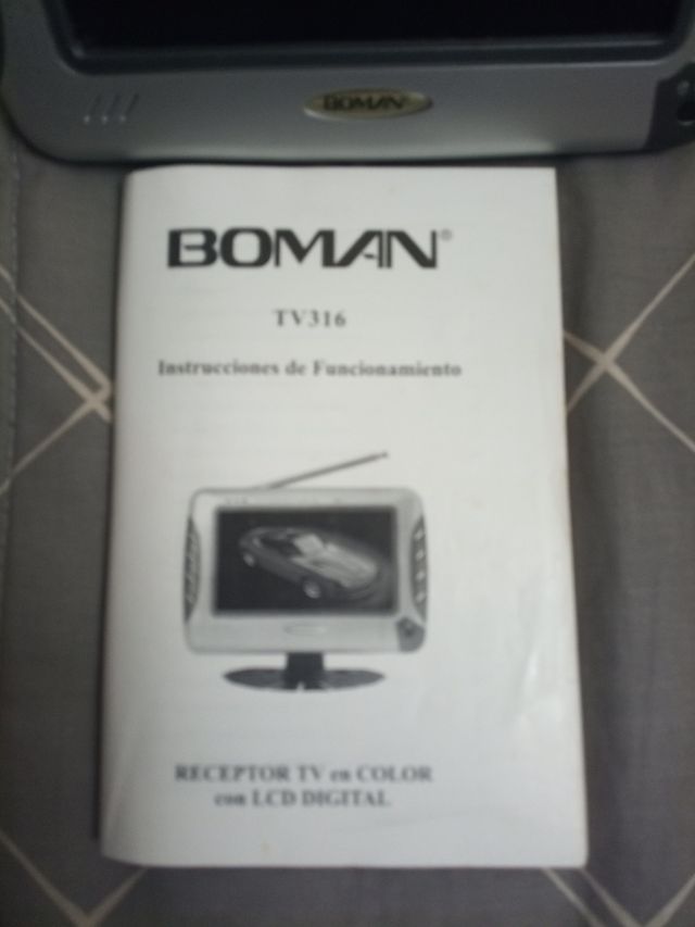 TV portátil Bowman TV316 - 7" LCD