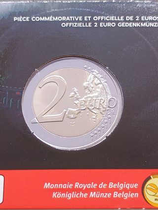 2€ Commemorativo Belgio 2025 Spa Francorchamps