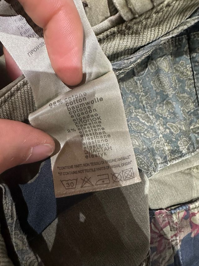 Pantaloni Yes Zee - Verde Oliva