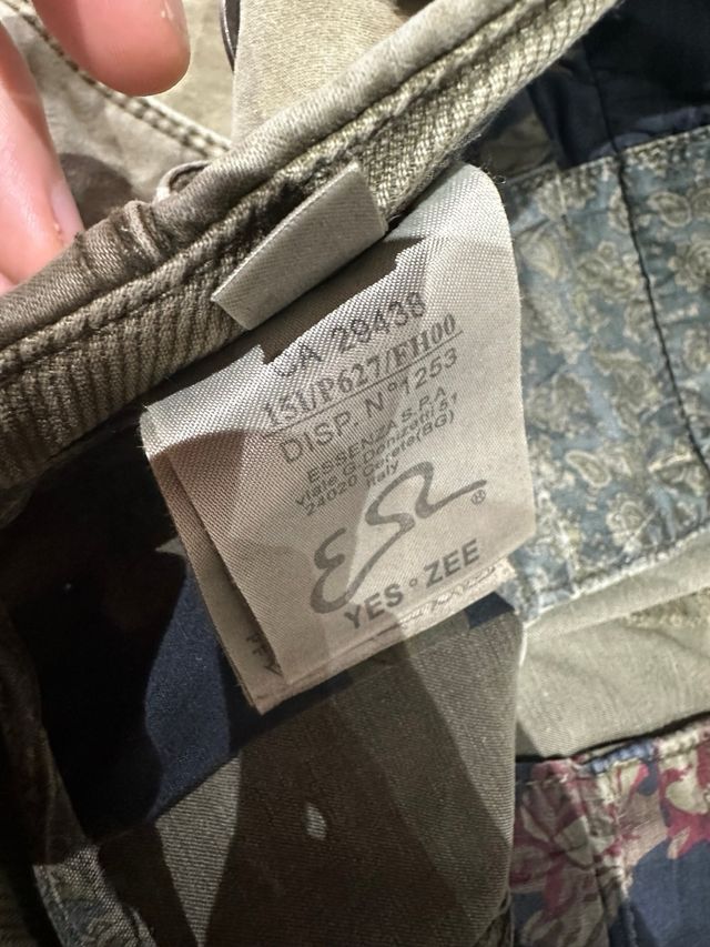 Pantaloni Yes Zee - Verde Oliva