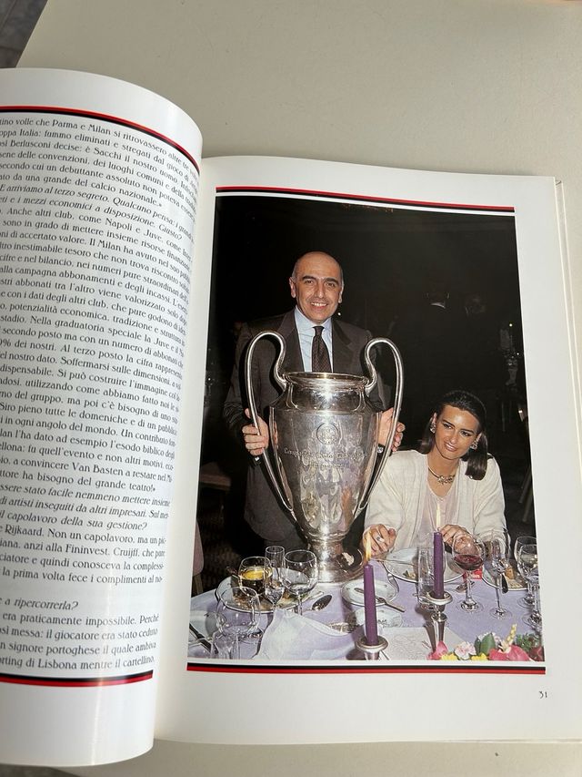 Il Ciclone Milan - Libro calcio