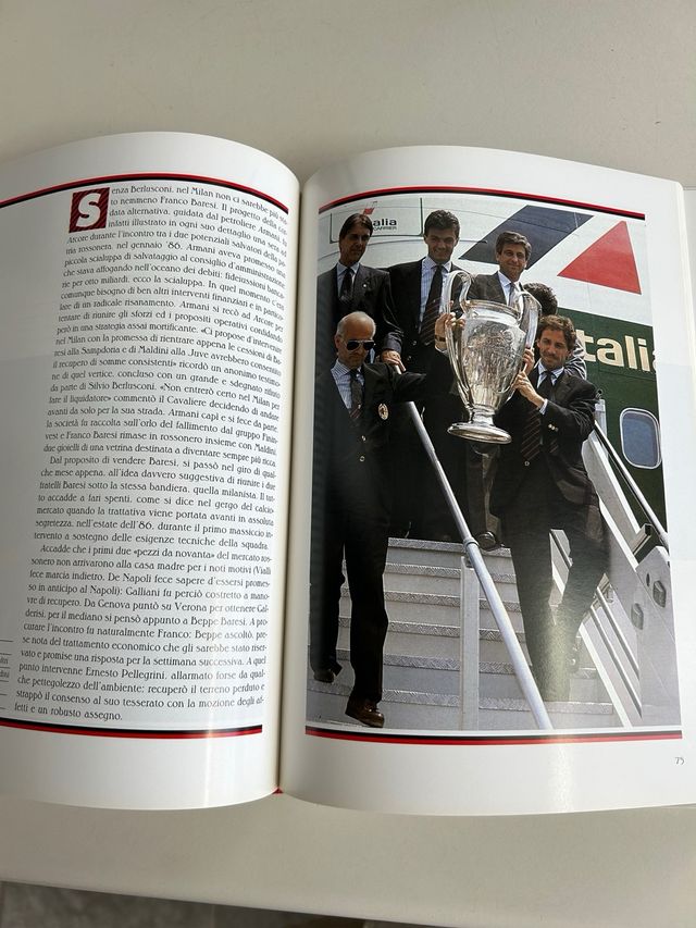 Il Ciclone Milan - Libro calcio
