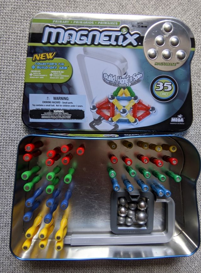 MAGNETIX 35 piezas - Juego magnético