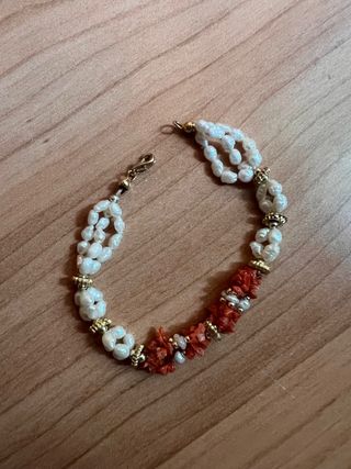Bracciale perle&corallo