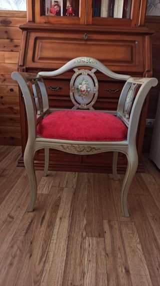 Silla madera estilo vintage