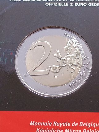 2€ Commemorativa Belgio 2025 Spa Francorchamps