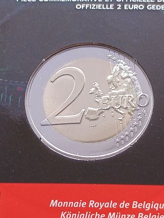 2€ Commemorativa Belgio 2025 Spa Francorchamps