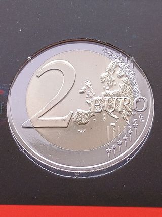 2€ moneta commemorativa Belgio 2025 coincard SPA
