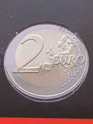 2€ moneta commemorativa Belgio 2025 coincard SPA