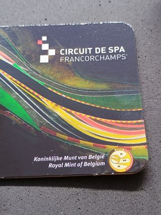 2€ moneta commemorativa Belgio 2025 coincard SPA