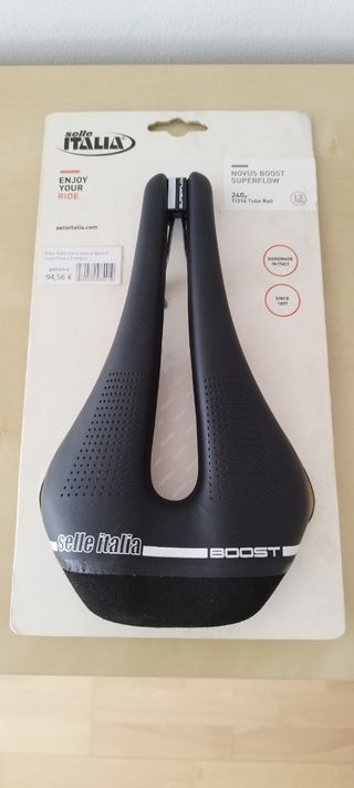 Sillín selle Italia Novus Boost superflow.