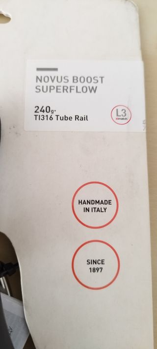 Sillín selle Italia Novus Boost superflow.