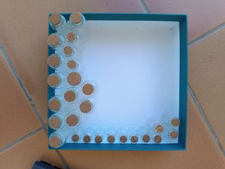 Botes de Cristal con tapón de Corcho