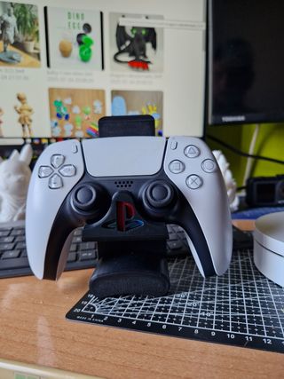 Soportes pared mando PS5 (PlayStation 5) y cascos
