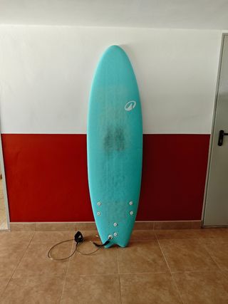 Tabla surf Olaian 6'6" fish tail