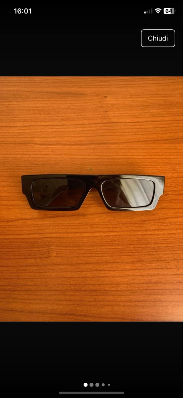 Occhiali sole PANTHOS neri